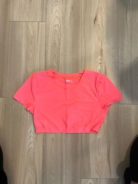 Aerie Smoothiez Pink Short Sleeve Top